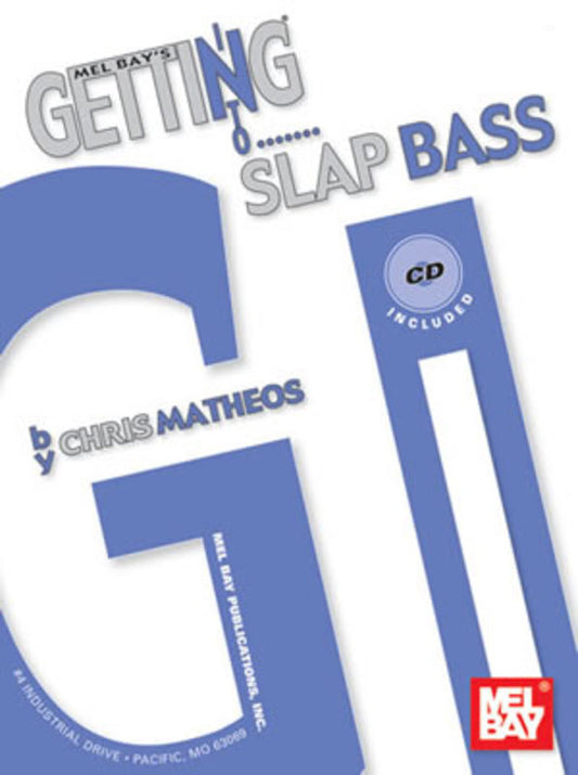 Getting Into Slap Bass Softcover Book/CD