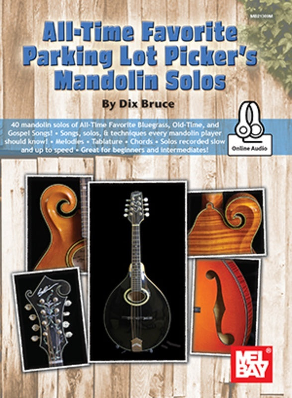 Parking Lot Pickers Mandolin Solos Book/Oa (Softcover Book/Online Audio) Book