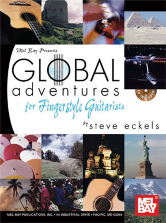 Global Adventures For Fingerstyle Guitar Softcover Book/CD