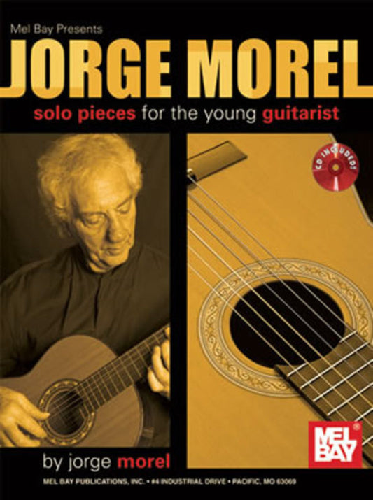 Jorge Morel Solo Pieces For The Young Guitarist (Softcover Book/CD)