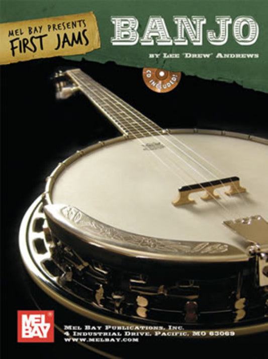 First Jams Banjo Softcover Book/CD