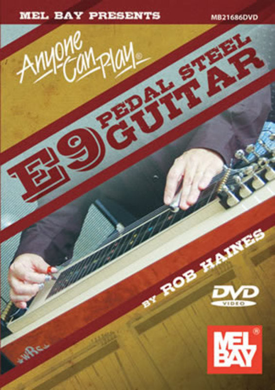 Anyone Can Play E9 Pedal Steel Guitar DVD (DVD Only)