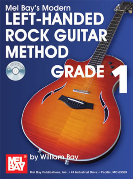 Modern Left Handed Rock Guitar Method Softcover Book/CD