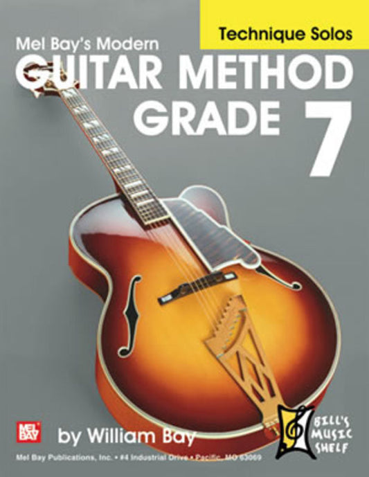 Modern Guitar Method Gr 7 Technique Solos (Softcover Book)