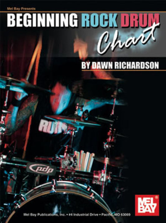 Beginning Rock Drum Chart (Chart Only) Book