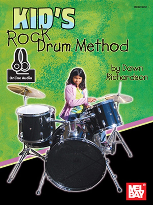 Kid's Rock Drum Method Book/Oa (Softcover Book/Online Audio) Book