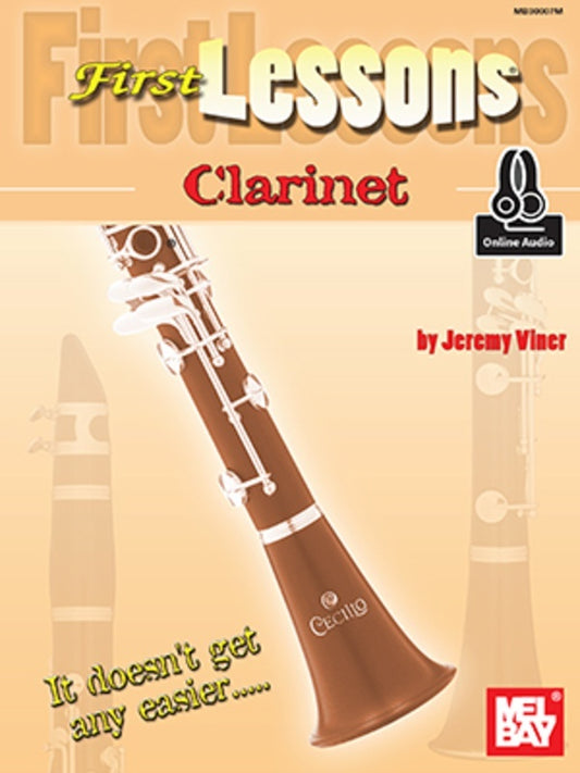 First Lessons Clarinet Book/Oa (Softcover Book/Online Audio) Book