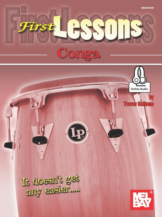 First Lessons Conga Book/Online Audio