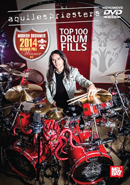 Aquiles Priester's Top 100 Drum Fills (DVD Only)