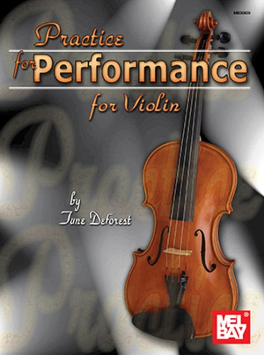 Practice For Performance For Violin (Softcover Book)