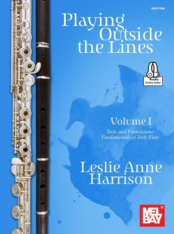 Playing Outside The Lines Vol 1 Irish Flute Book/Online Audio