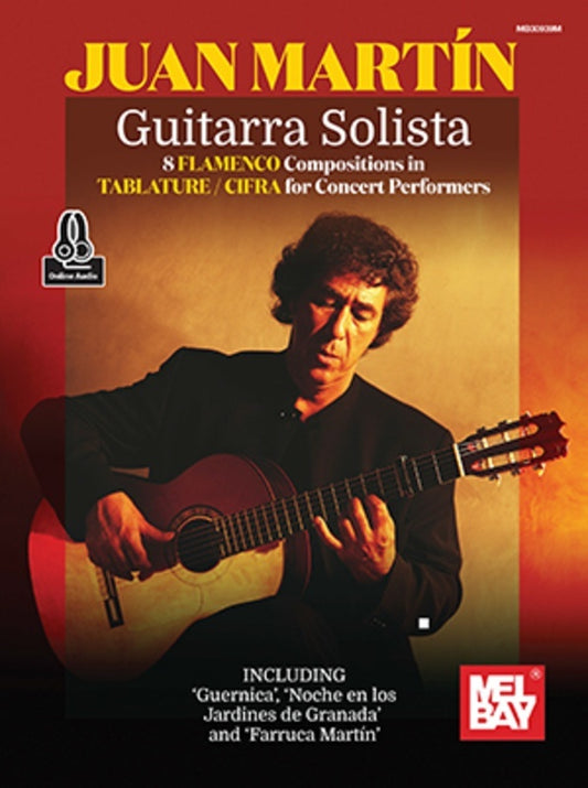 Juan Martin - Guitarra Solista Tab Book/Online Audio