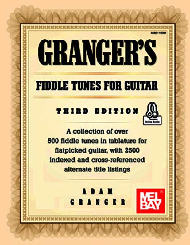 Grangers Fiddle Tunes For Guitar Tab 3Rd Edition Spiral Bound (Guitar)