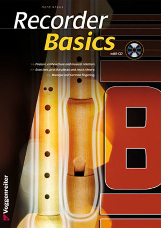 Recorder Basics Softcover Book/CD