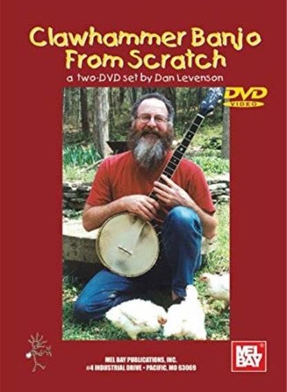 Clawhammer Banjo From Scratch DVD (2-DVD Set) Book
