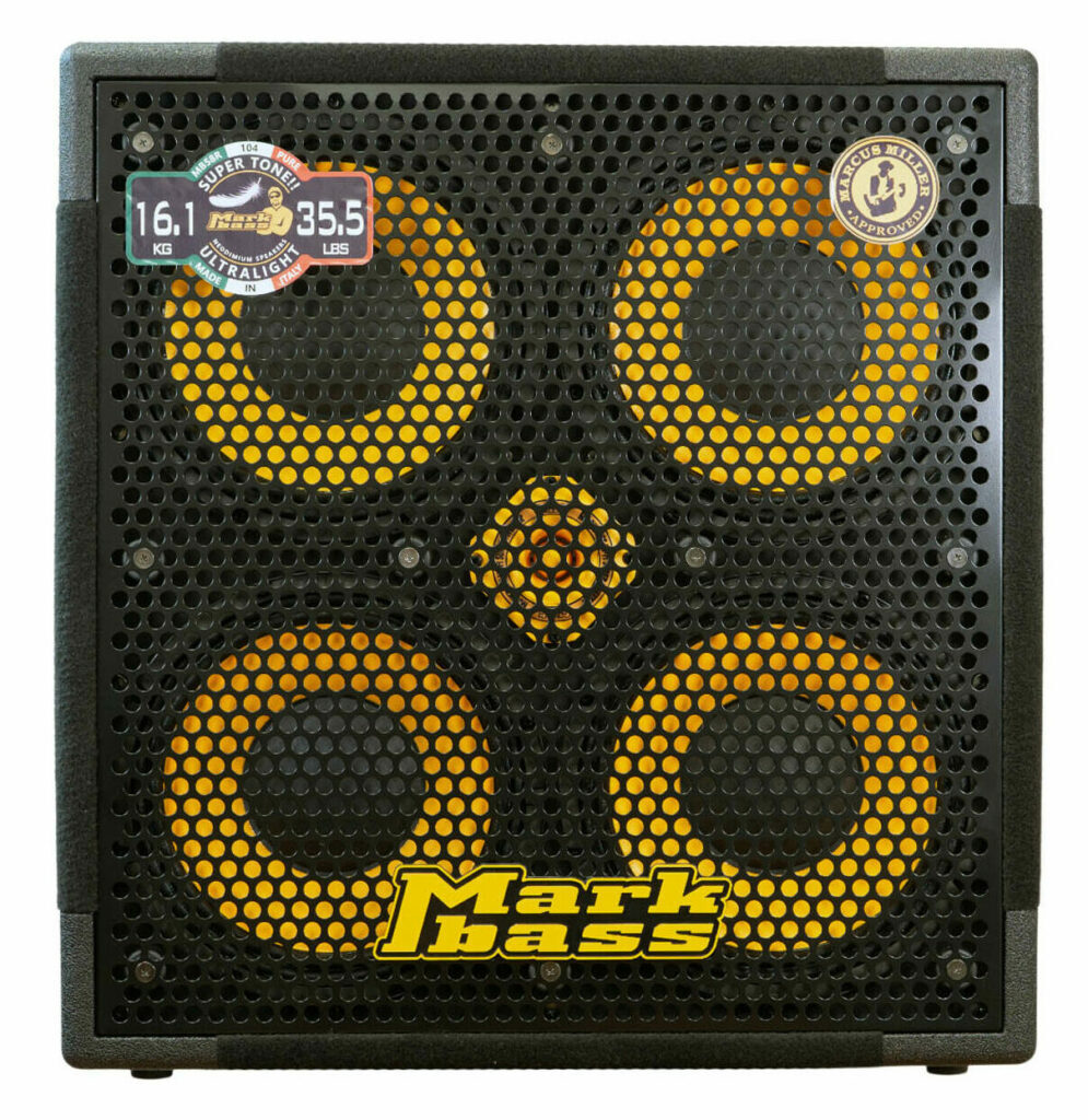 Markbass MB58R 104 Pure 4x10 800w Bass Cabinet