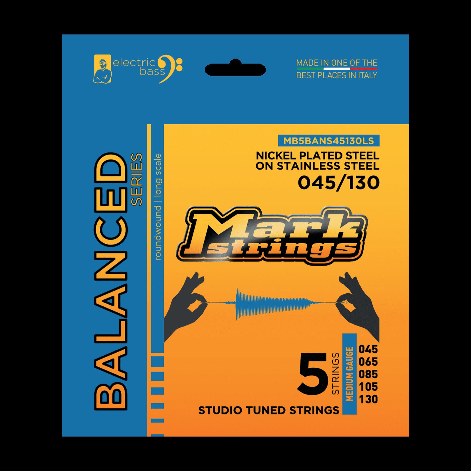 Markbass Balanced Series 5 String 45/130 Bass Set