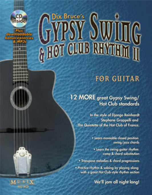 Gypsy Swing And Hot Club Rhythm Ii For Guitar (Softcover Book/CD)