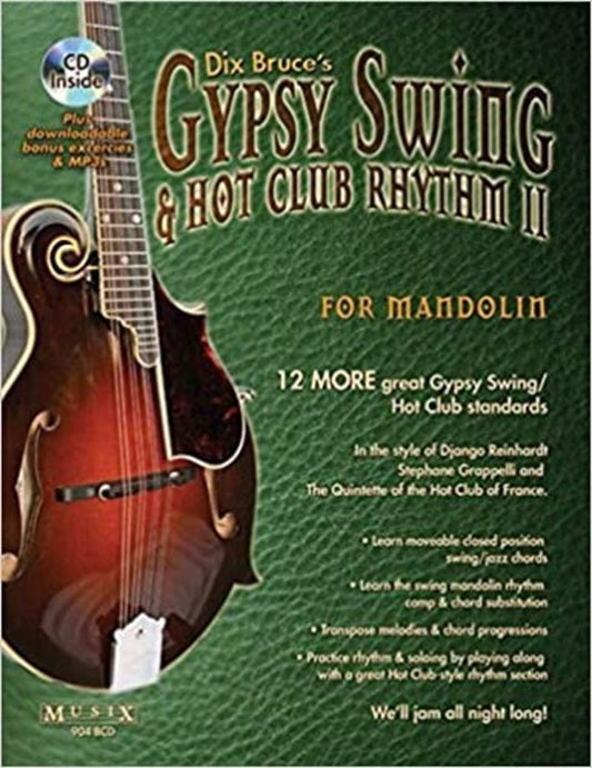 Gypsy Swing And Hot Club Rhythm Ii For Mandolin (Softcover Book/CD)