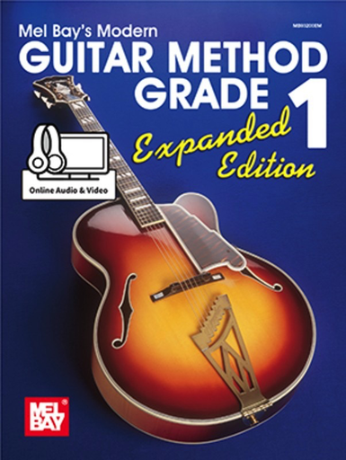 Modern Guitar Method Grade 1, Expanded Edition with Online Audio & Video - Mel Bay 93200EM