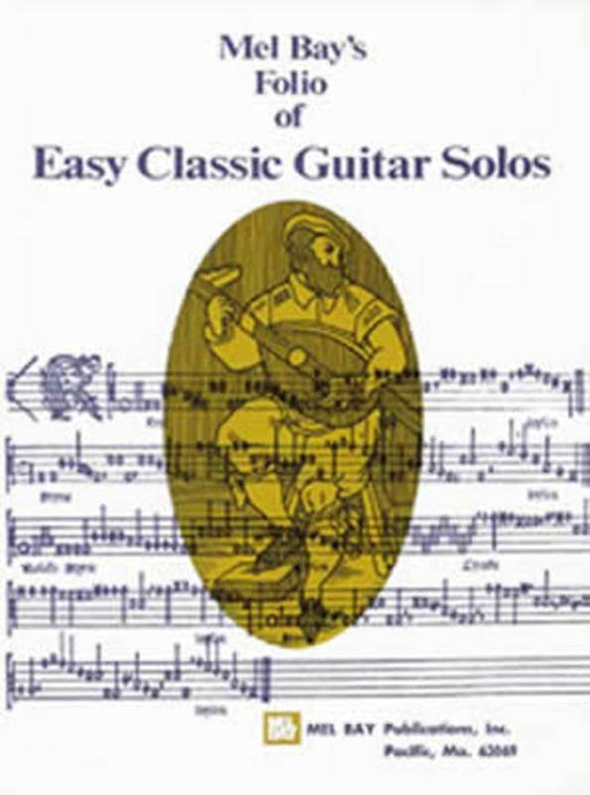 Easy Classic Guitar Solos Book