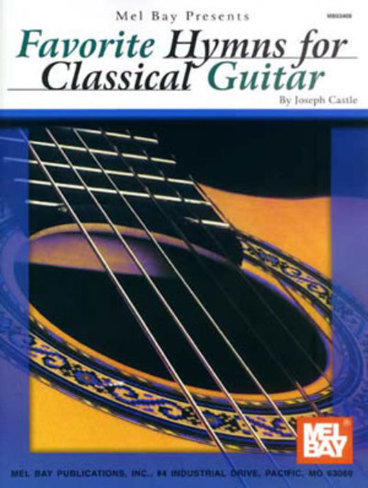Favorite Hymns For Classical Guitar (Softcover Book)