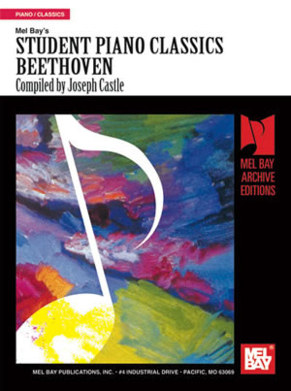 Student Piano Classics Beethoven Book