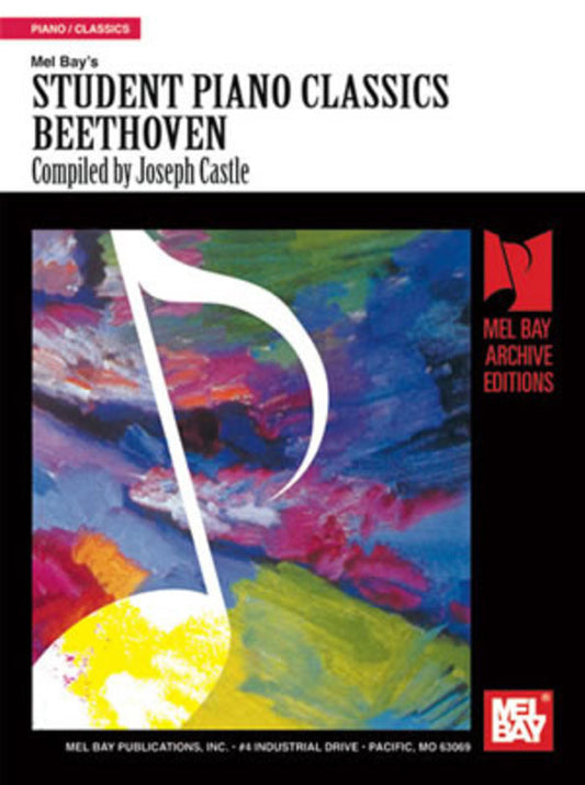 Student Piano Classics Beethoven Book