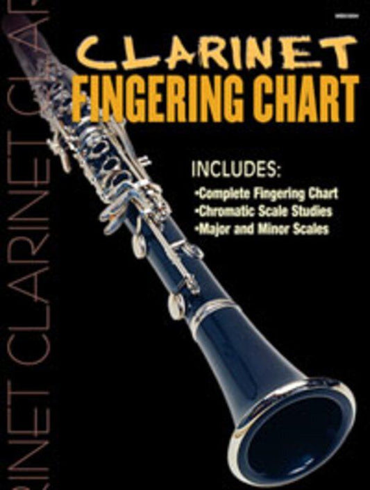 Clarinet Fingering Chart by William Bay - Mel Bay Publications, 4 Pages