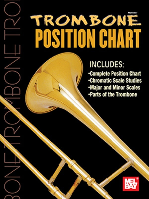 Trombone Position Chart (Chart Only) Book