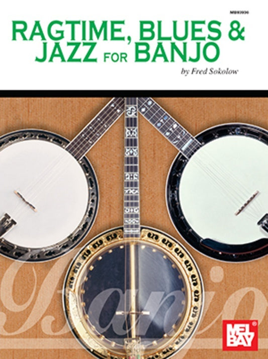Ragtime Blues And Jazz For Banjo (Softcover Book)