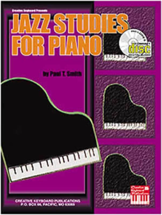 Jazz Studies For Piano Book CD (Softcover Book/CD)