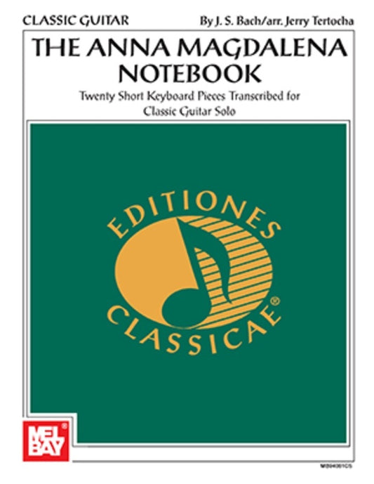 Anna Magdalena Notebook For Classic Guitar (Softcover Book)