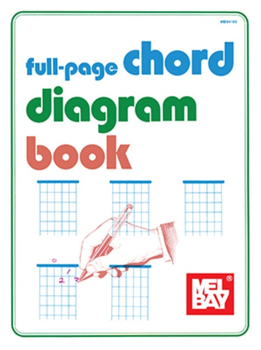 Full Page Chord Diagram Book (Softcover Book)
