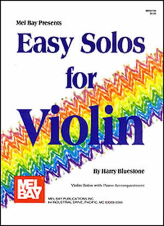Easy Solos For Violin Book