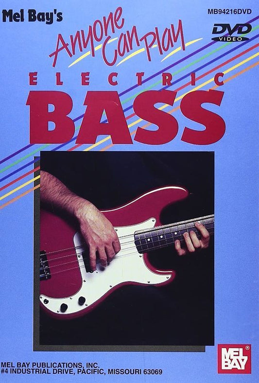 Anyone Can Play Electric Bass DVD Book