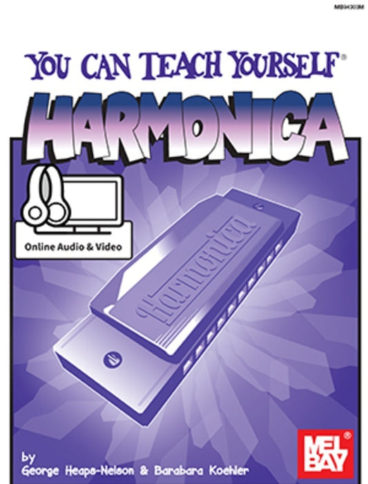 You Can Teach Yourself Harmonica Book/Oa/Ov (Softcover Book/Online Media) Book