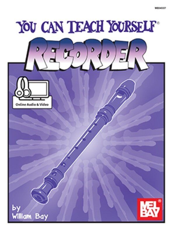 You Can Teach Yourself Recorder Book/CD by Mel Bay Publications