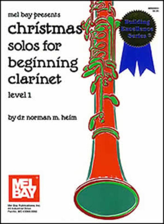 Christmas Solos For Beginning Clarinet (Softcover Book)