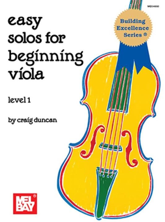 Easy Solos For Beginning Viola (Softcover Book)