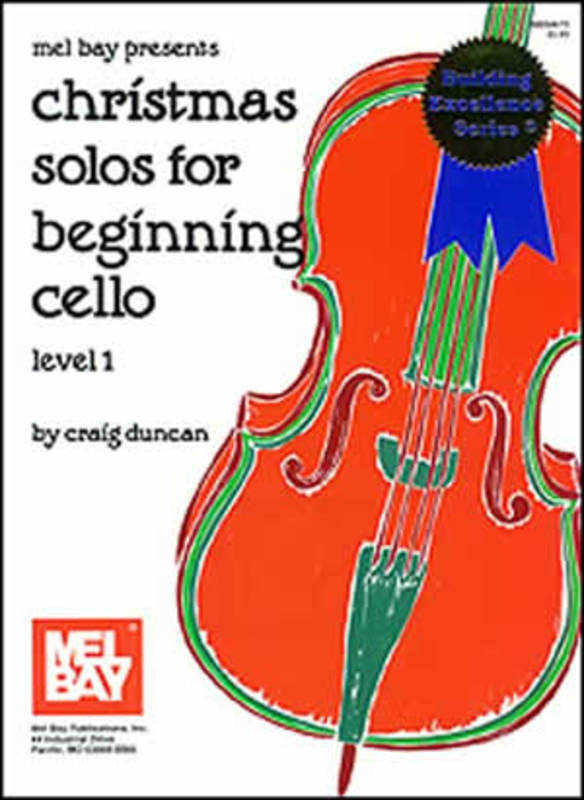 Christmas Solos For Beginning Cello (Softcover Book)