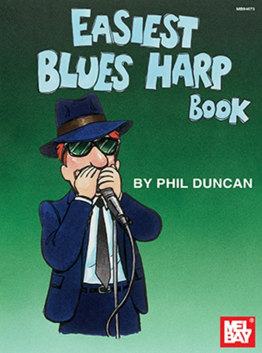 Easiest Blues Harp Book (Softcover Book)