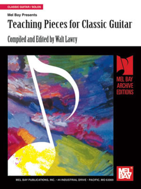 Teaching Pieces For Classic Guitar Book