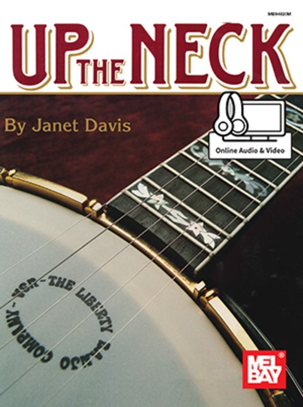 Up The Neck 5 String Banjo Book/Oa/Ov (Softcover Book/Online Media) Book