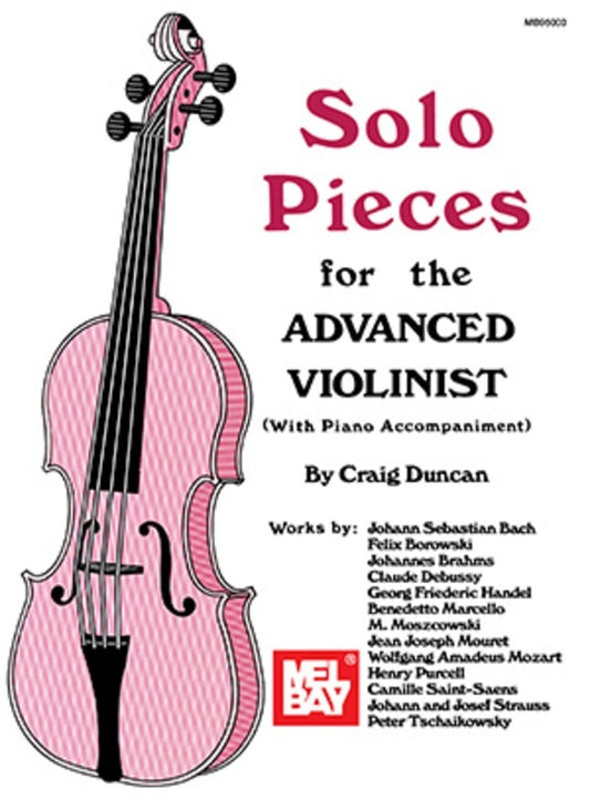 Solo Pieces For The Advanced Violinist (Softcover Book)
