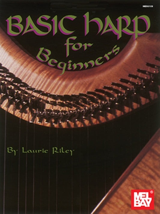 Basic Harp For Beginners (Softcover Book)