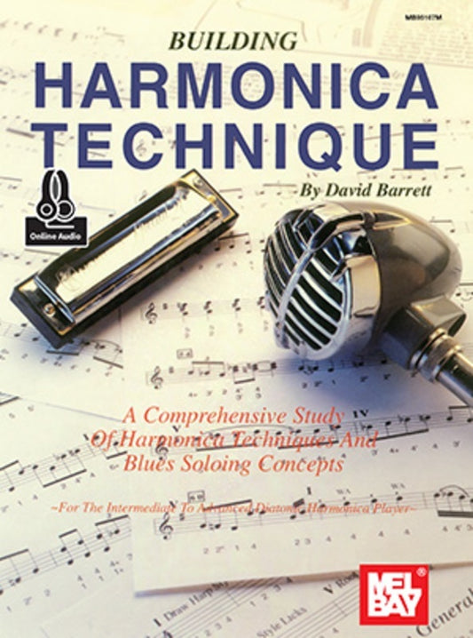 Building Harmonica Technique Book/Oa (Softcover Book/Online Audio) Book