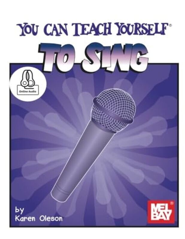 You Can Teach Yourself to Sing by Mel Bay Publications - 72 Pages, Vocal Exercises, Online Audio Access