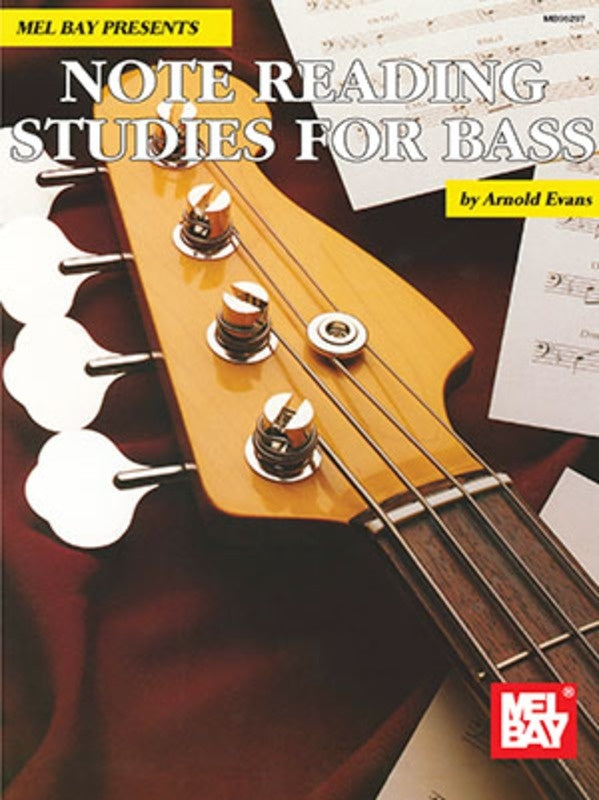 Note Reading Studies For Bass (Softcover Book)