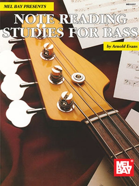 Note Reading Studies For Bass (Softcover Book)